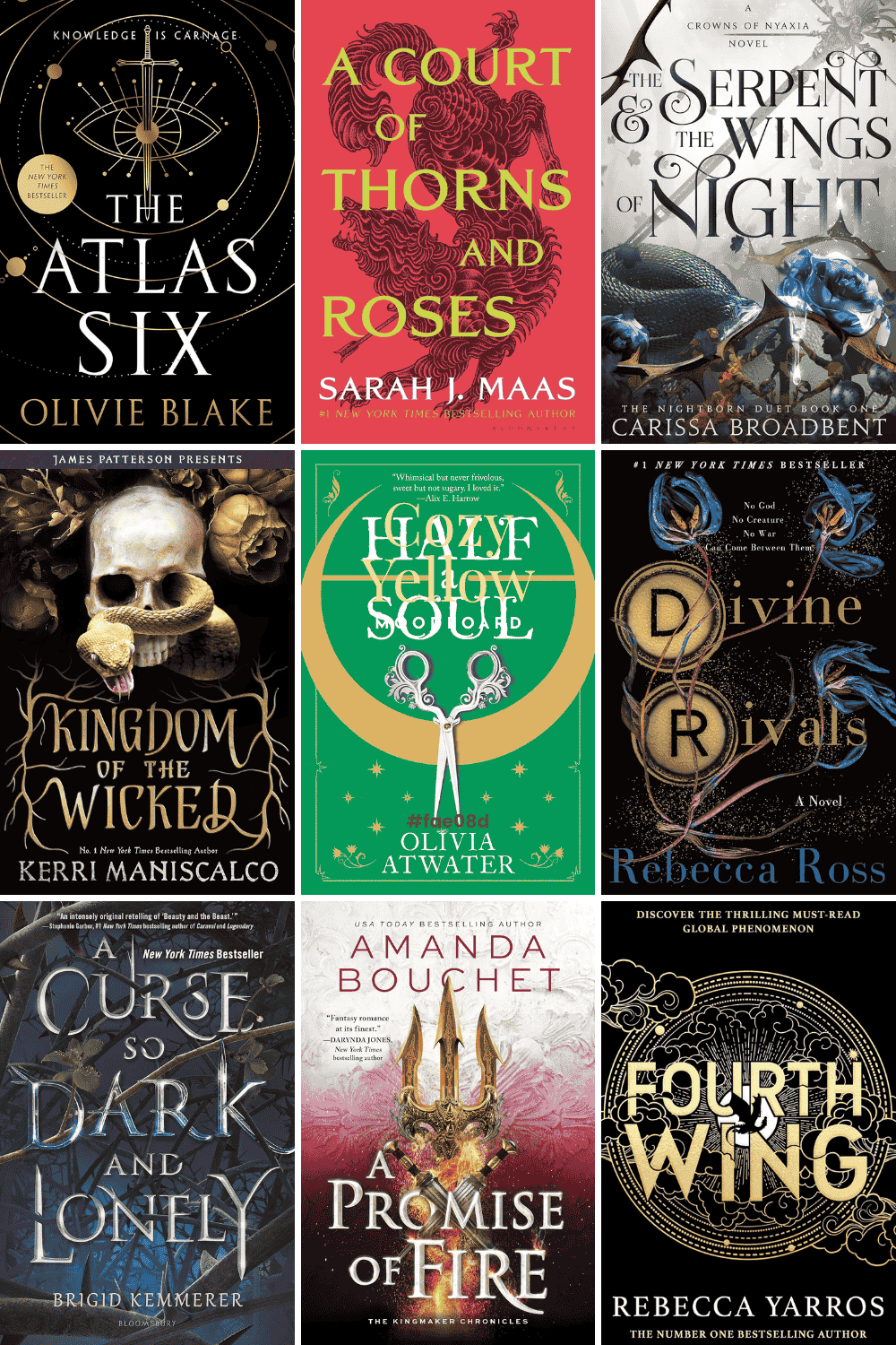 best fantasy romance books