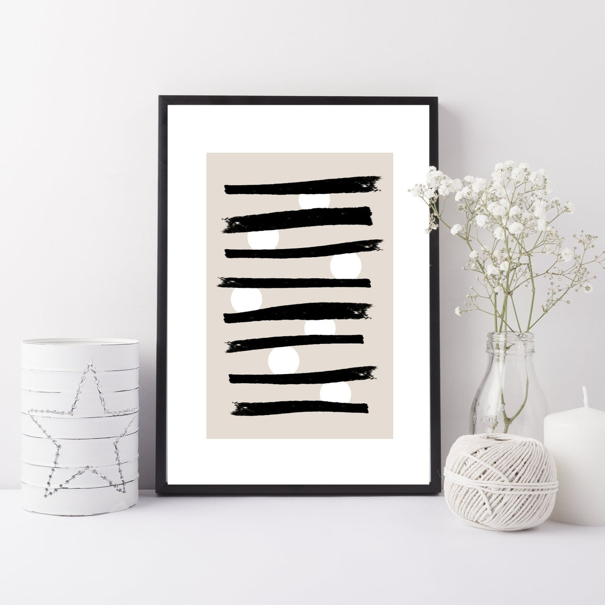 black and white wall art prints