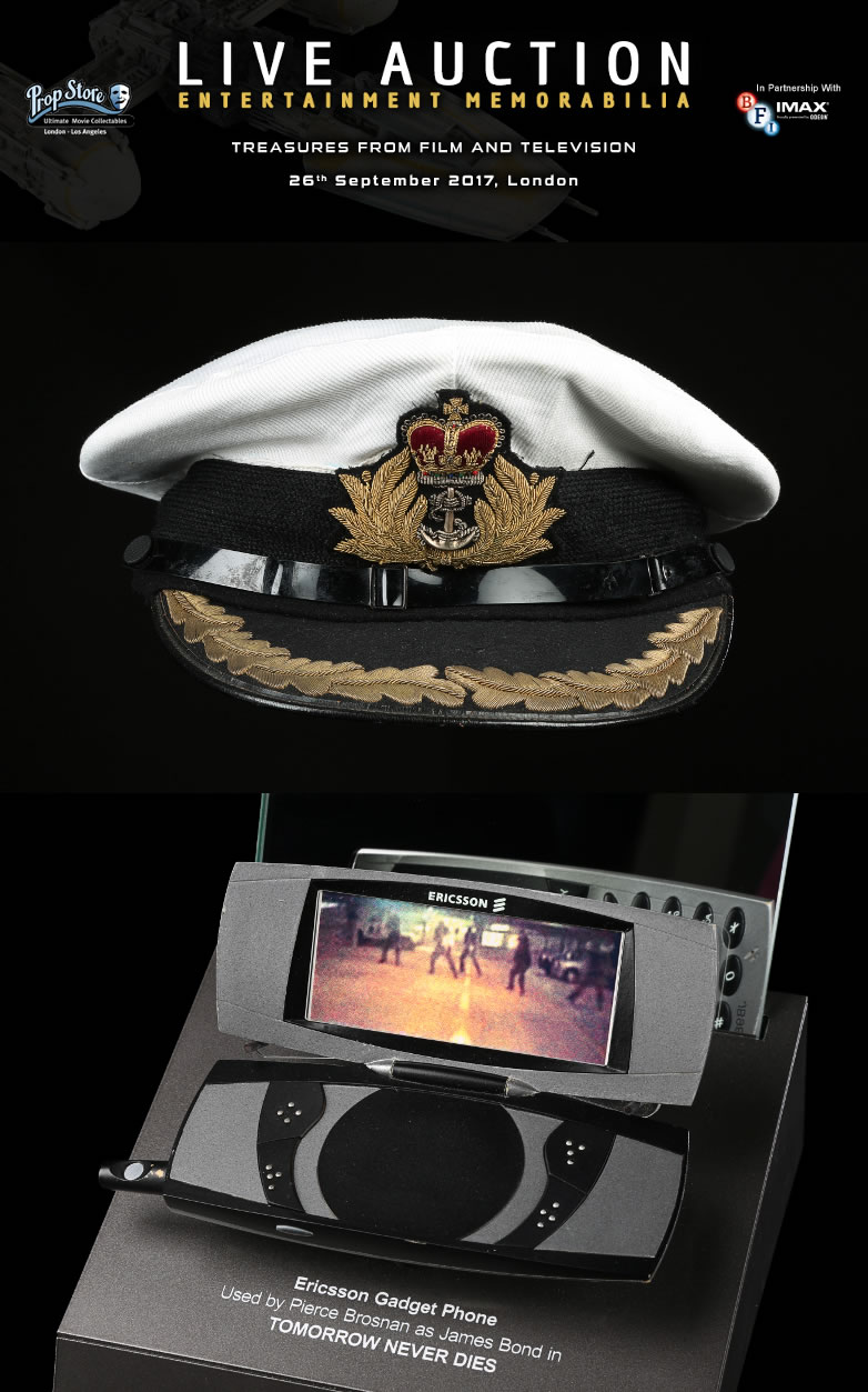 james bond memorabilia
