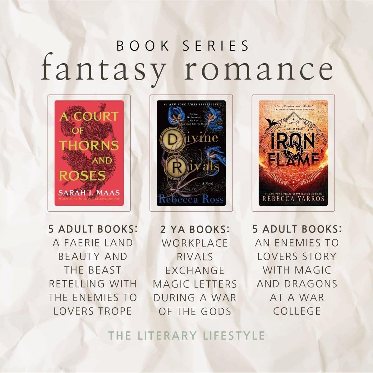 fantasy and romance novels