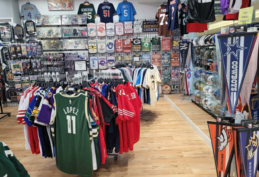 baseball memorabilia store