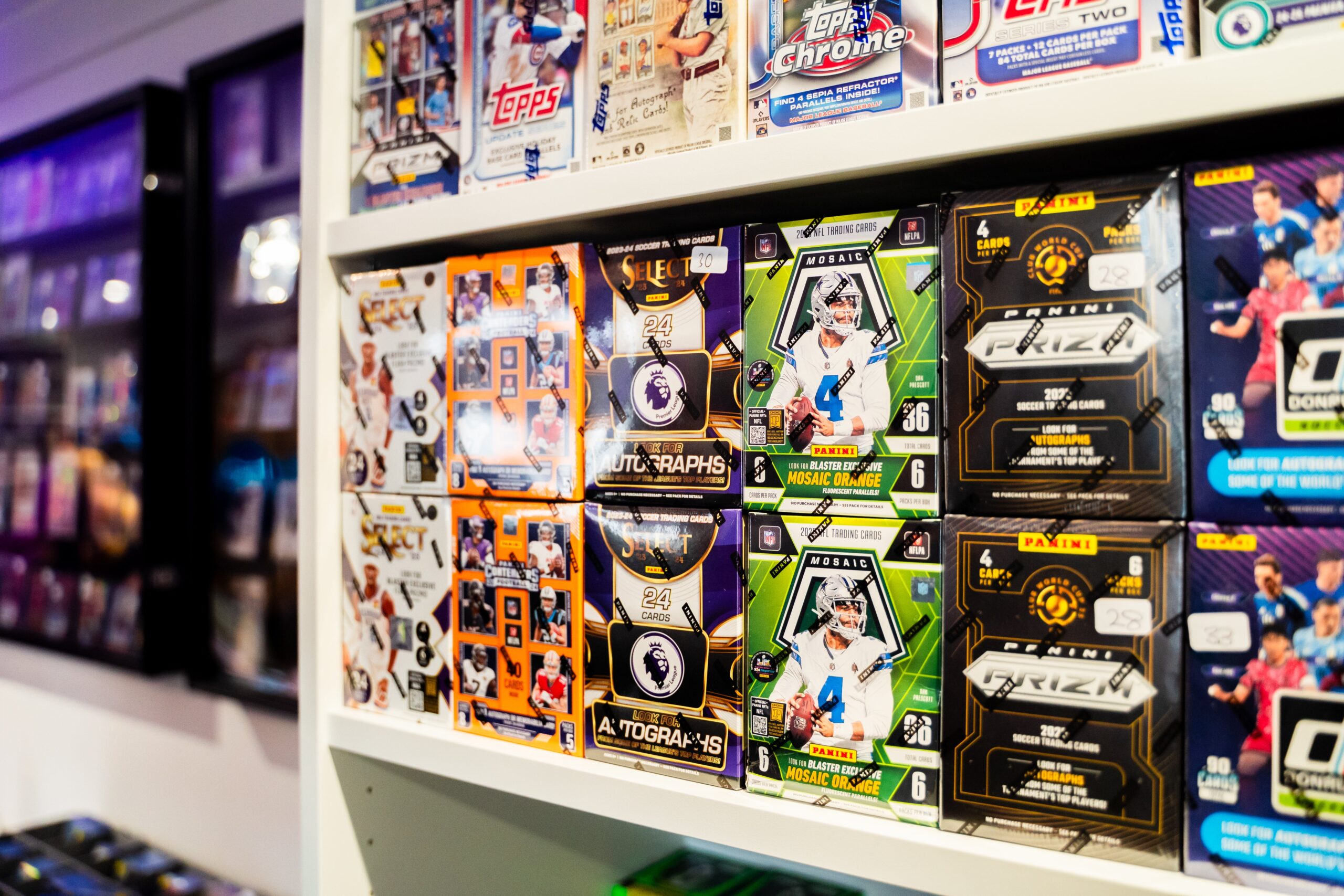 football card shops near me