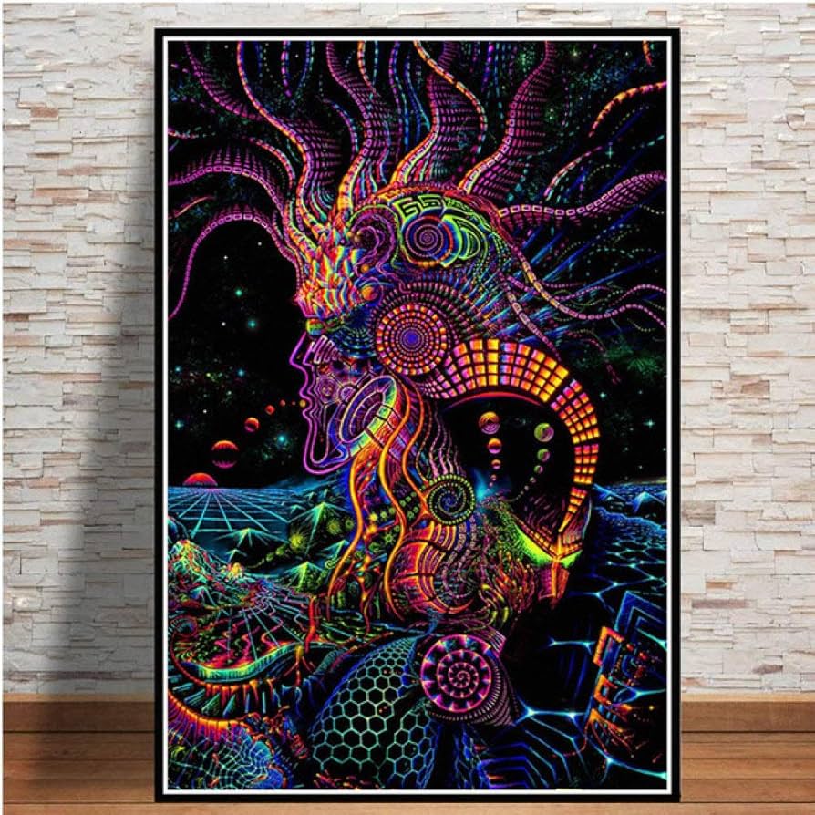 psychedelic art poster