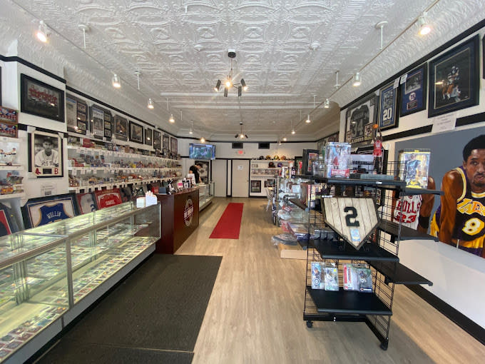 sport memorabilia stores