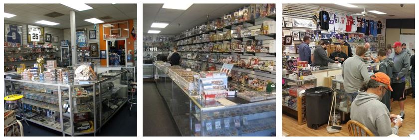 sports card shops near me