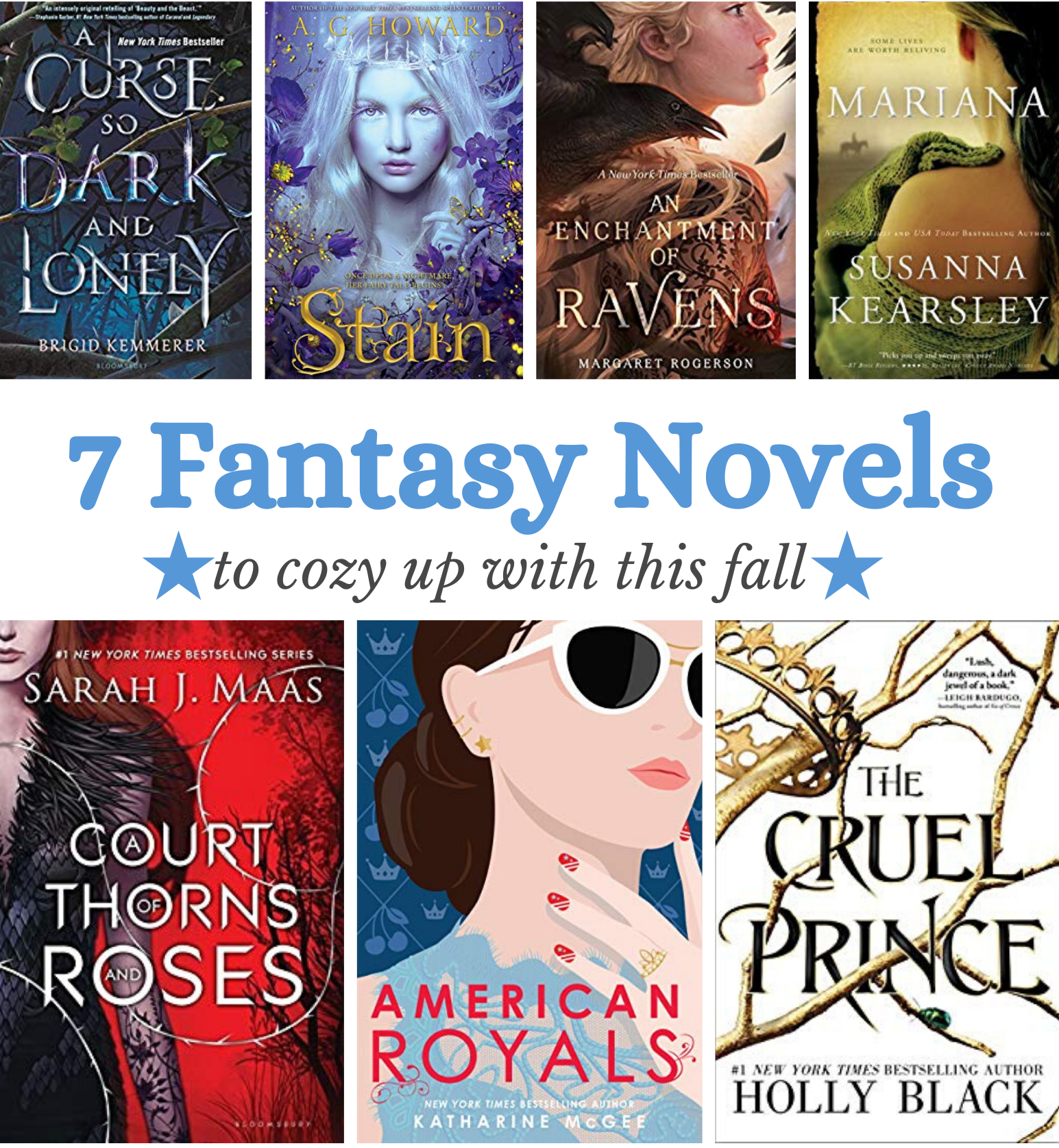 fantasy novels for teens