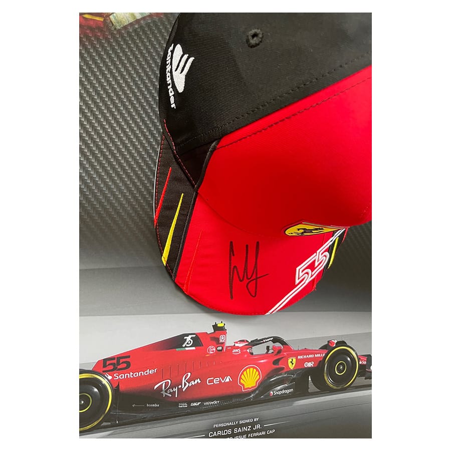 signed formula 1 memorabilia